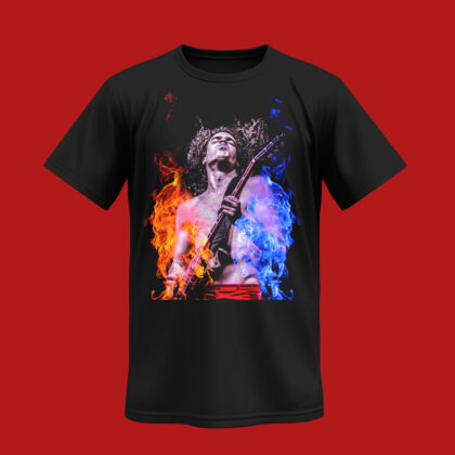 Back In Black // ANGUS on fire